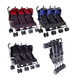 Poussette Triple Compacte KIDZ KARGO : Comparateur, Avis, Prix