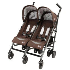 Poussette Canne Double Multipositions Côte à Côte LOOPING : Comparateur, Avis, Prix